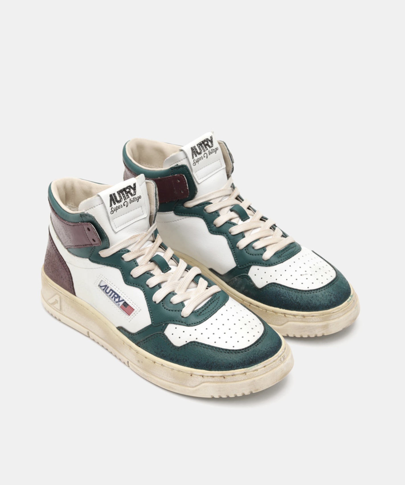 Autry Super Vintage Medalist Hi-top Sneakers In Multi