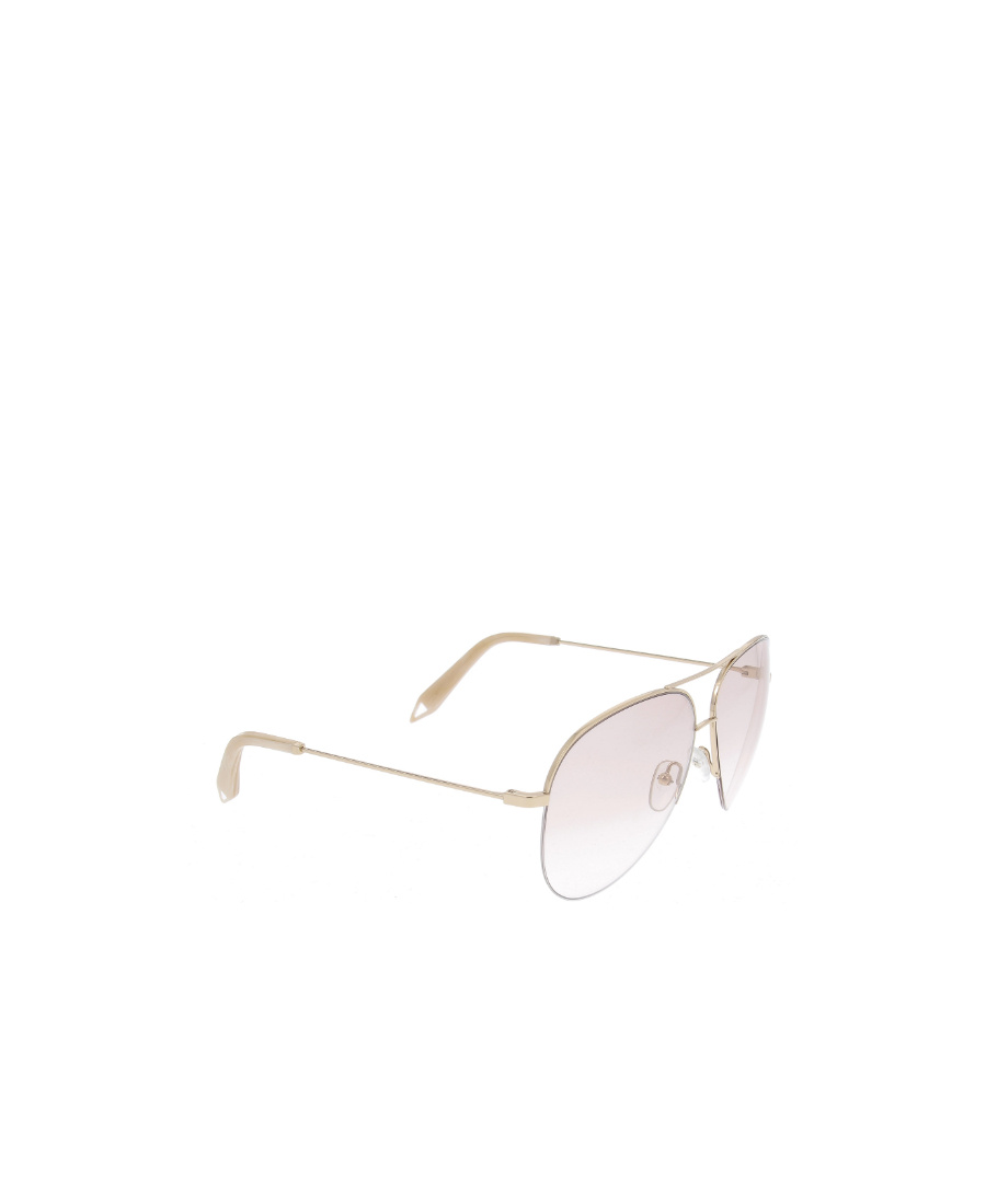 Victoria Beckham Logo Sunglasses In White