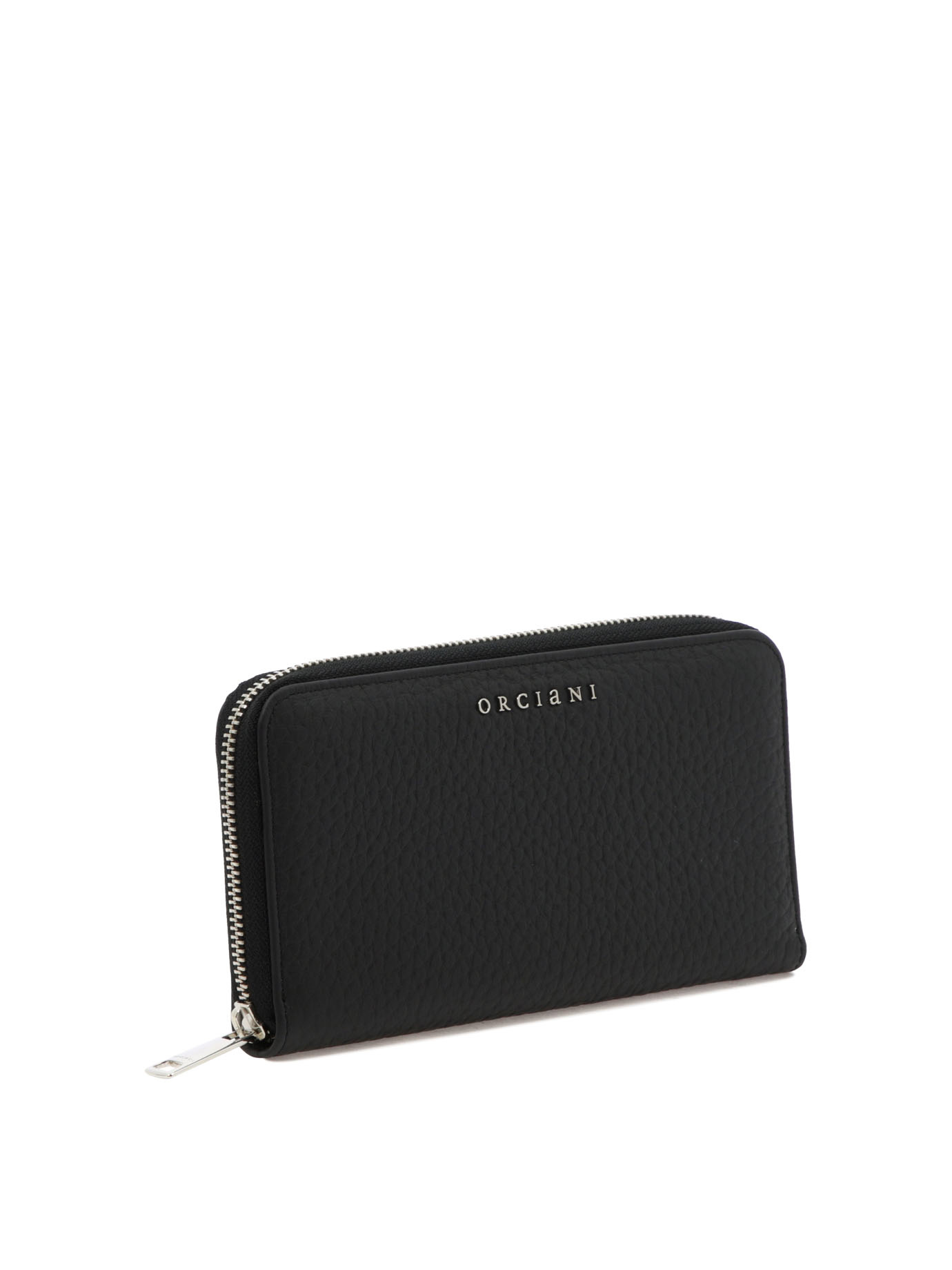 Orciani Continental Wallet In Black