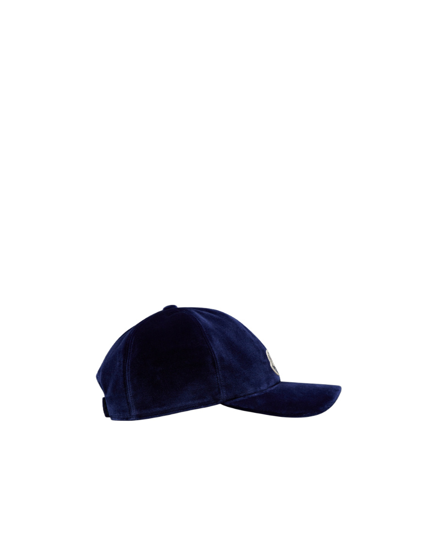 MONCLER VELVET BASEBALL CAP