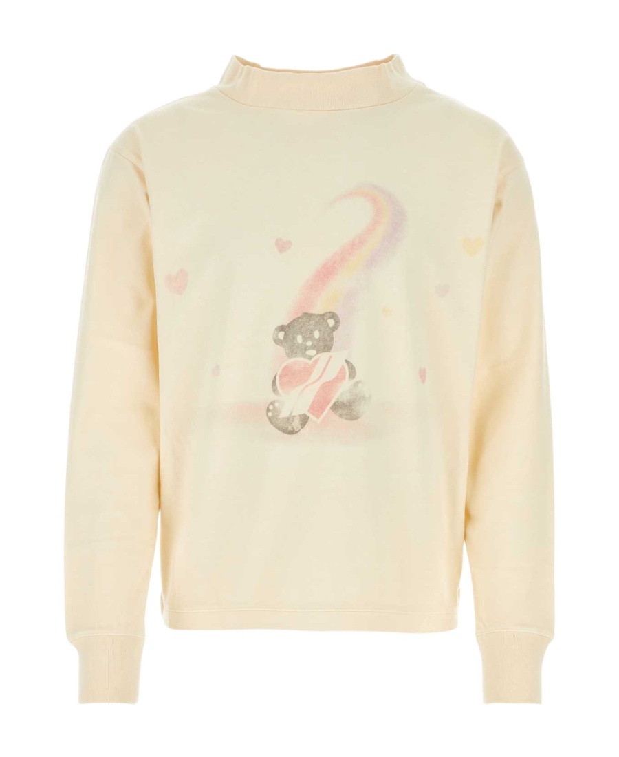 We11 Done We11done Graphic Printed T-shirt In Nude
