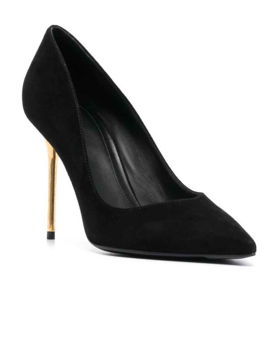 Balmain Pointed-toe Stiletto-heel Pumps In Black