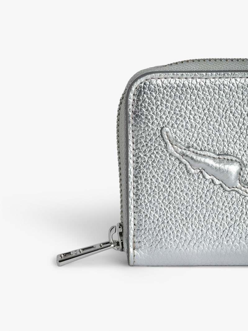 ZADIG & VOLTAIRE WINGS-APPLIQUÉ WALLET