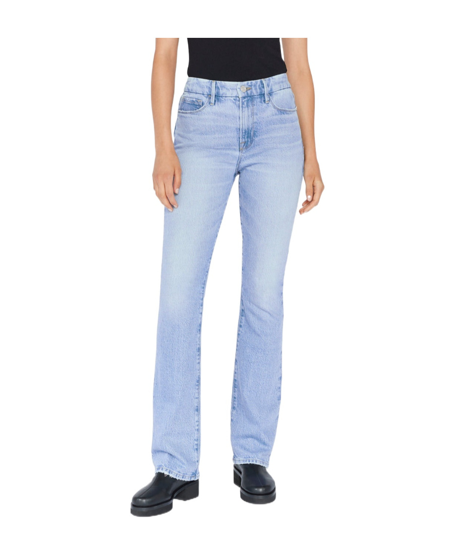 FRAME HIGH-RISE FLARED JEANS