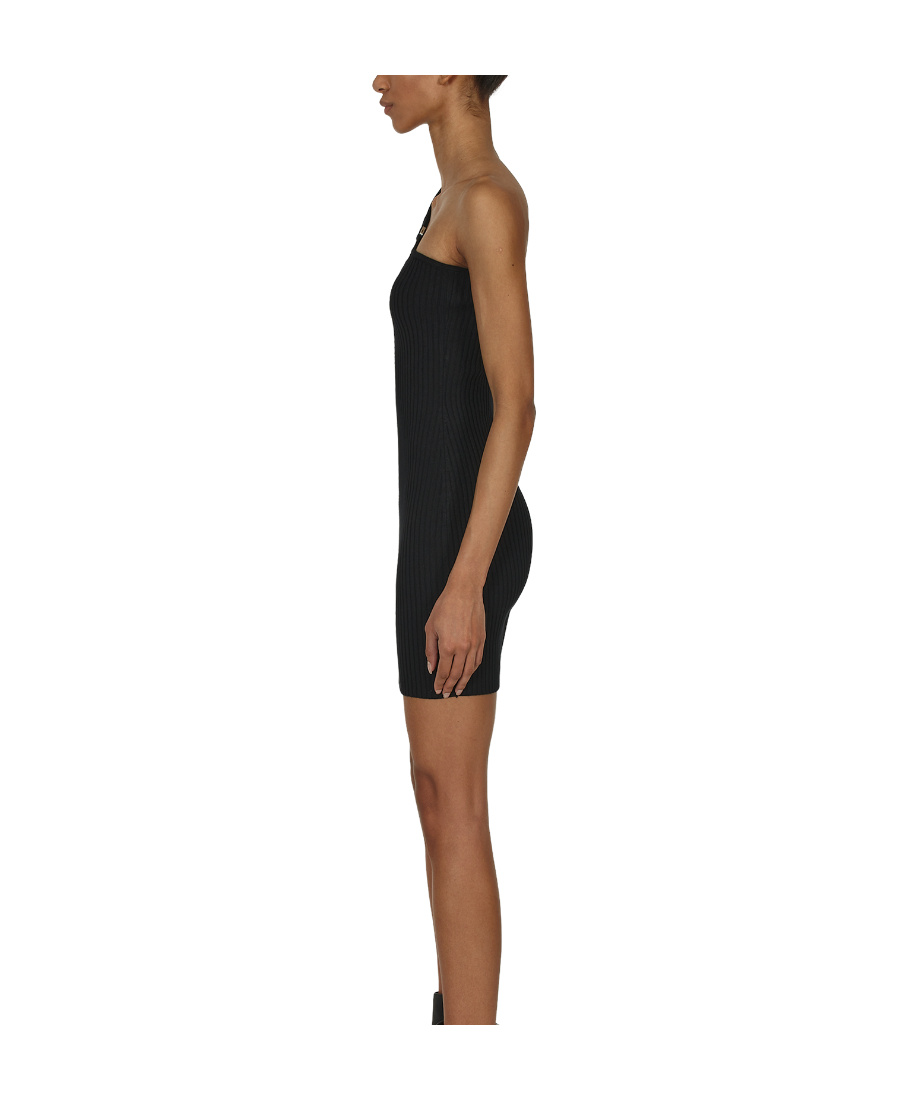 Alyx Buckle Stretch Viscose Knit Top In Black