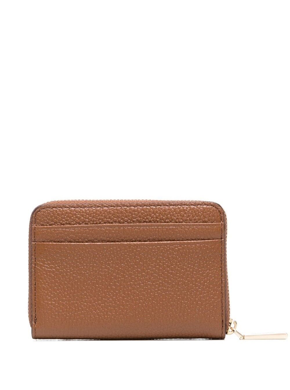 Michael Michael Kors Mini Continental Wallet In Brown