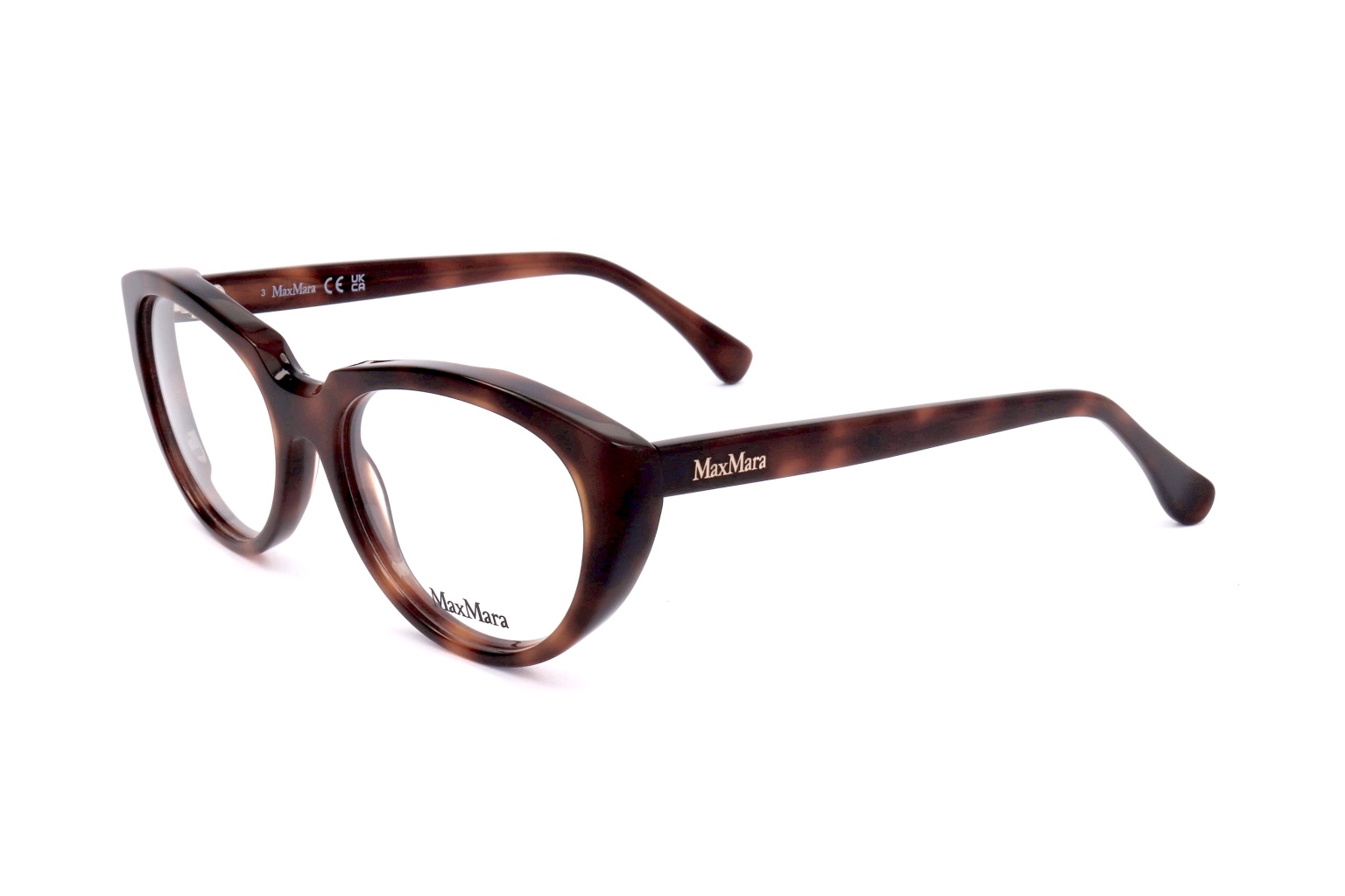 Max Mara Cat-eye Frame Glasses In White