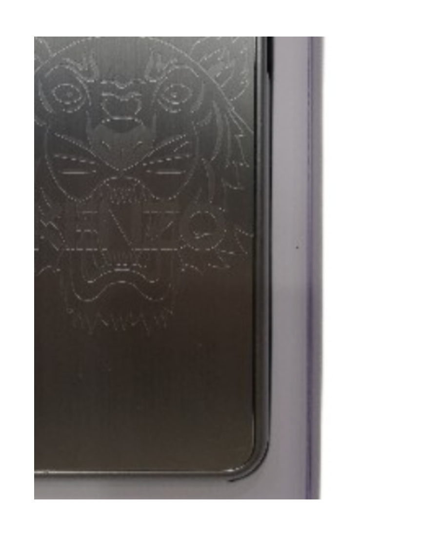 Kenzo Logo Phone Case In Gray
