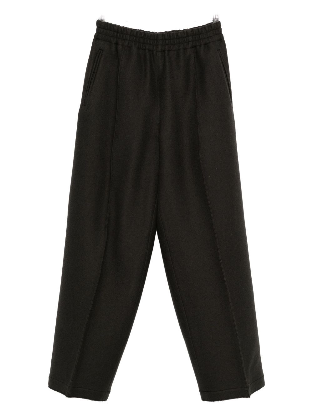 Ami Alexandre Mattiussi Elastic Waist Casual Pants In Black