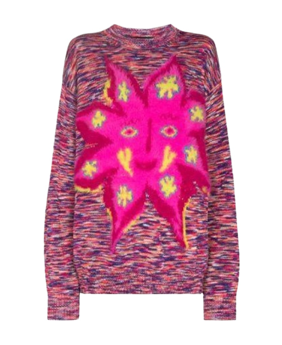 Stella Mccartney X Ed Curtis Sun Marled Jumper In Pink
