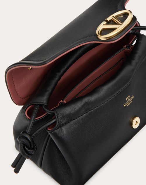 Valentino Vlogo 1960 Nappa Leather Mini Bag In Black