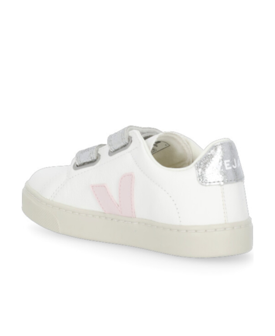Veja Touch-strap Low-top Trainers In White