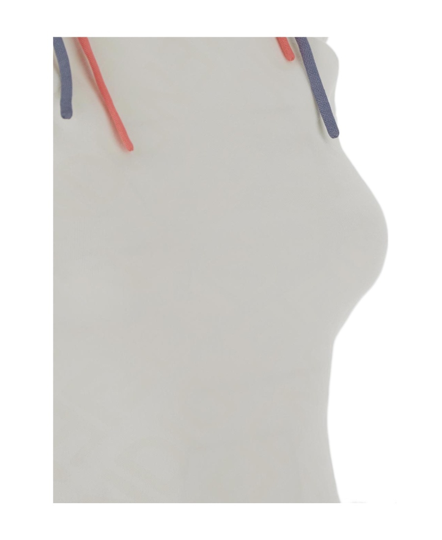 Fendi Ivory Viscose Blend Top In White