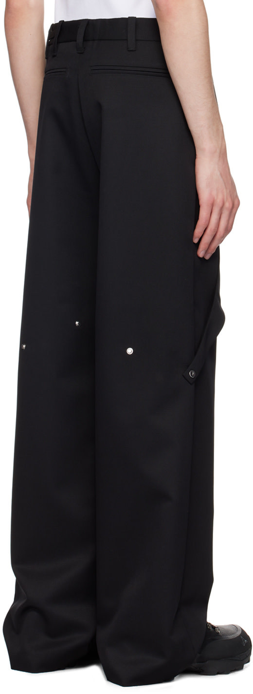 Heliot Emil Belt-loop Casual Pants In Black
