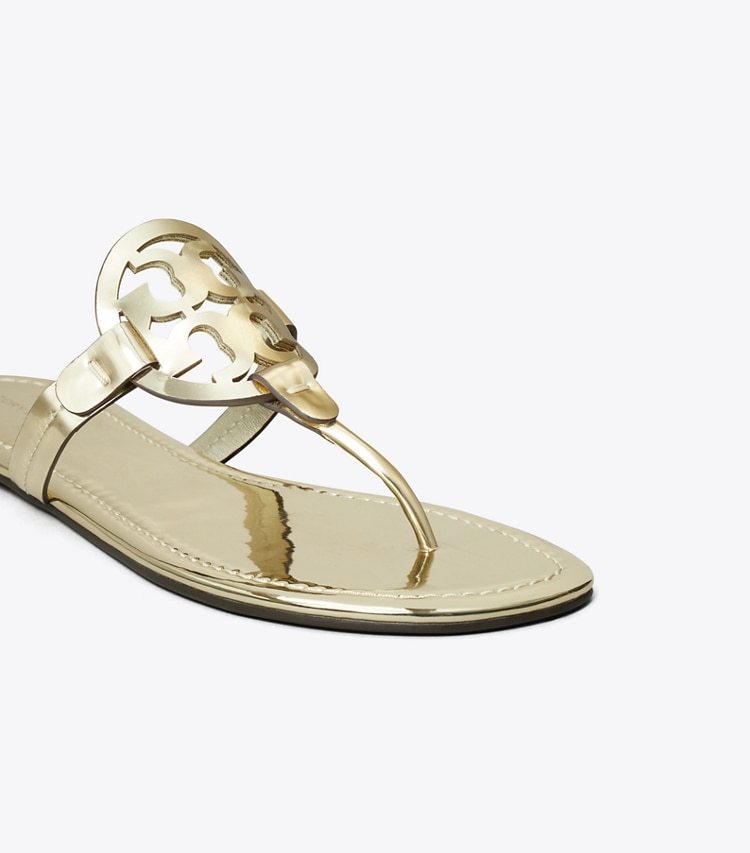 Shop Tory Burch Miller Sandals In Yellow