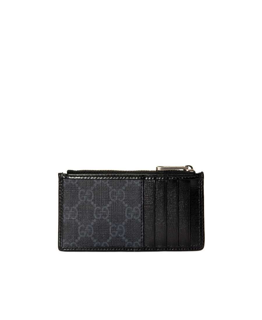 Gucci Gg Logo Cardholder In Black
