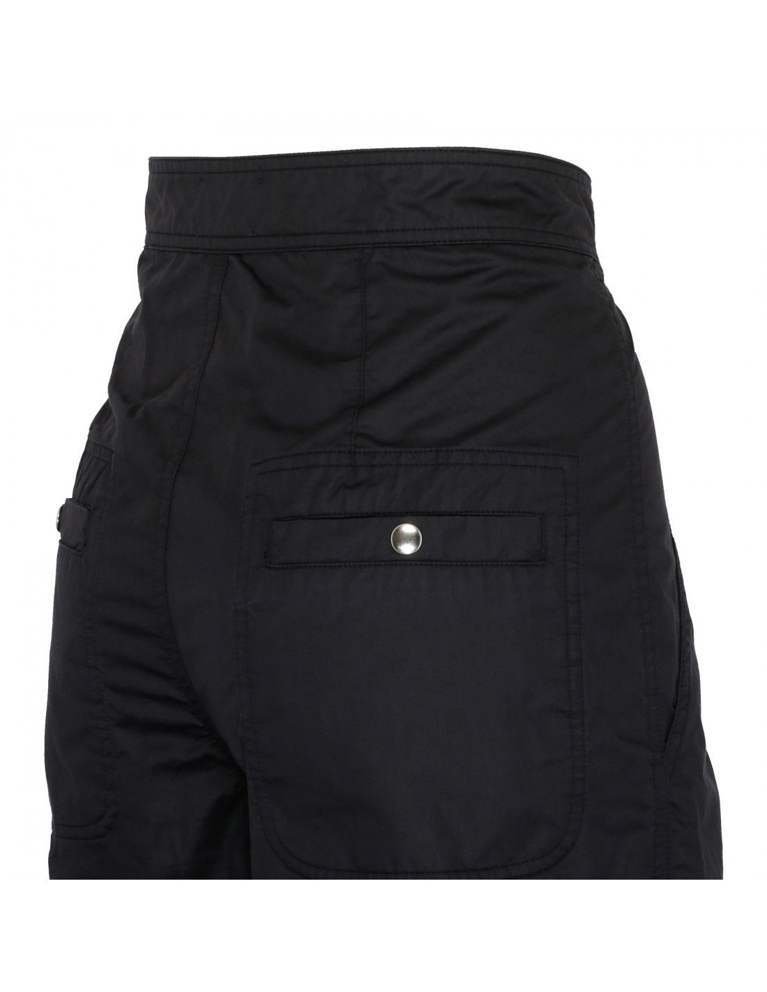 Shop Isabel Marant Multi-pocket Casual Pants In Black