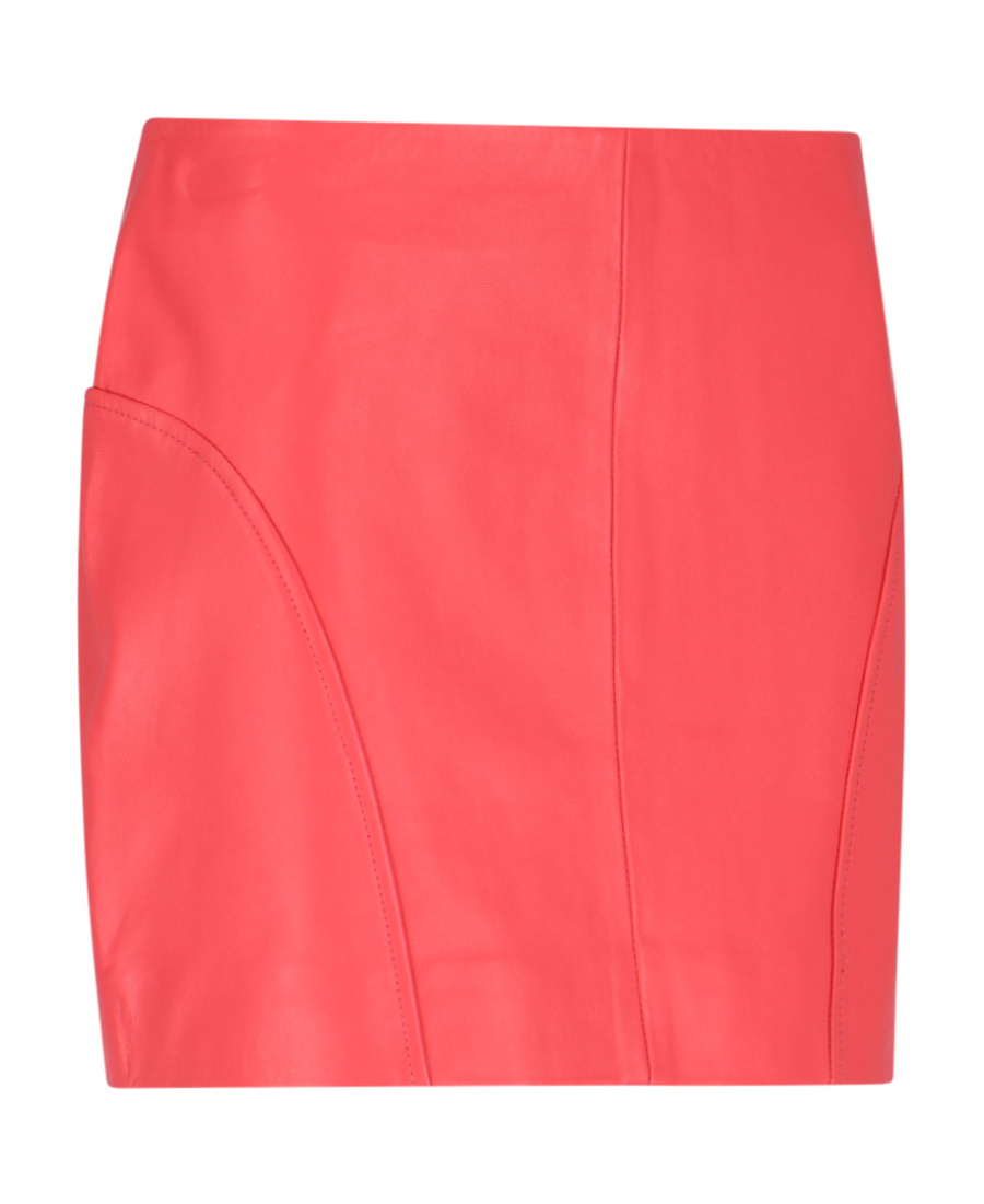 Remain Birger Christensen Pencil Miniskirt In Orange