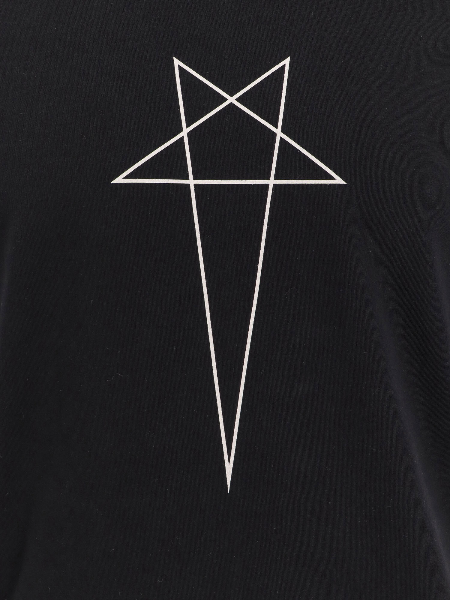 Rick Owens Drkshdw Short-sleeved T-shirt In Black