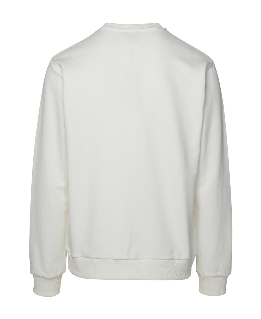 Apc A. P.c. X Carhartt Ice Sweatshirt In Khaki Cotton In White