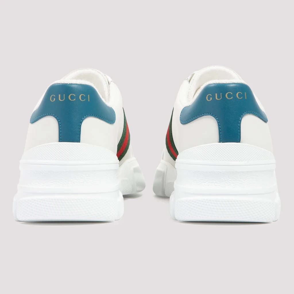 GUCCI ACE WEB DETAIL CHUNKY SNEAKERS