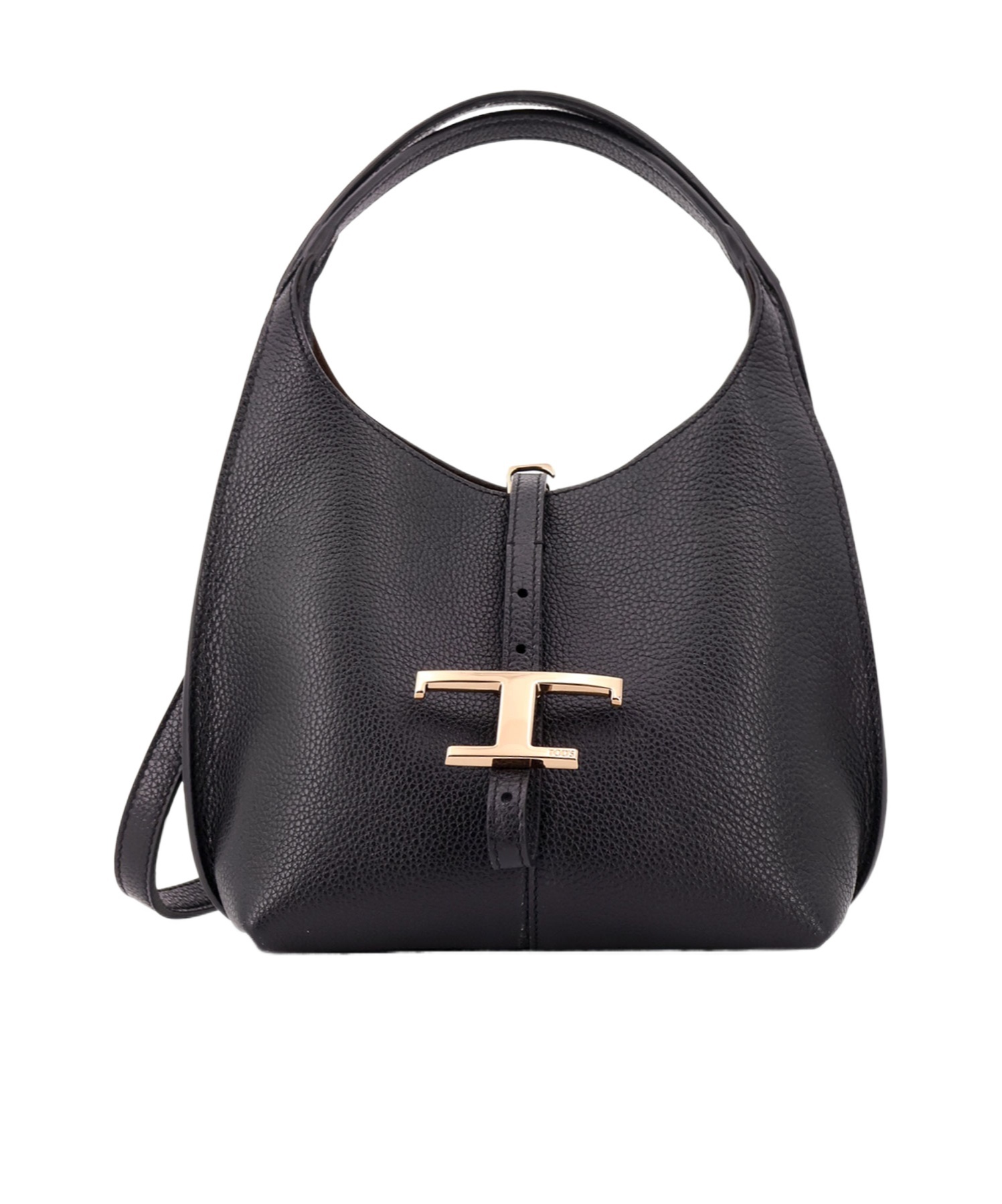 Tod's Double Handle Shoulder Bag In Black