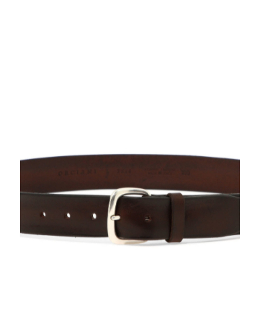 Orciani Logo Belt In Black