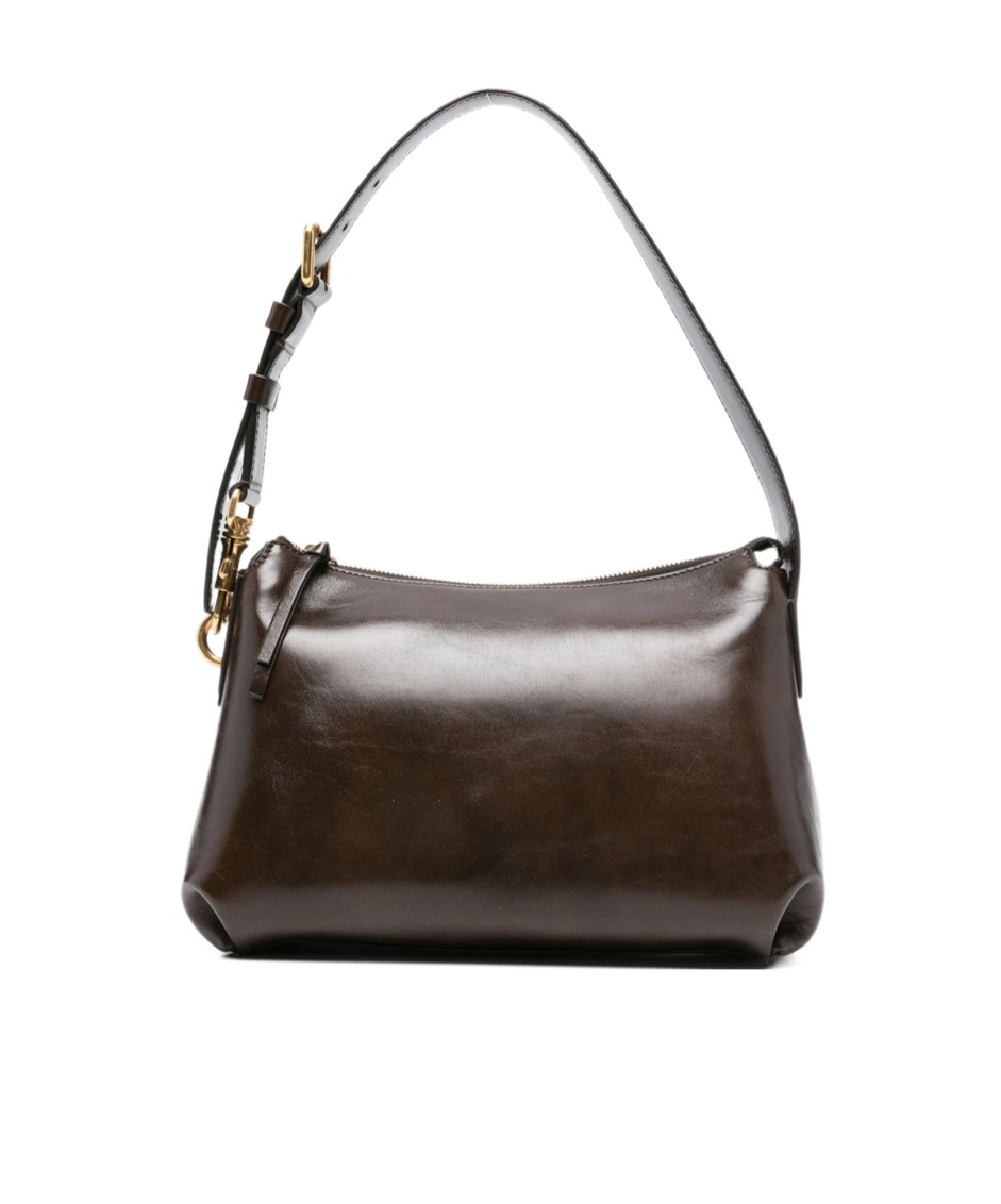 Dries Van Noten Zipper Shoulder Bag In Black