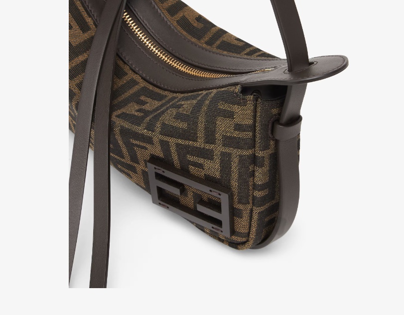 Fendi Simply Mini Shoulder Bag In Black