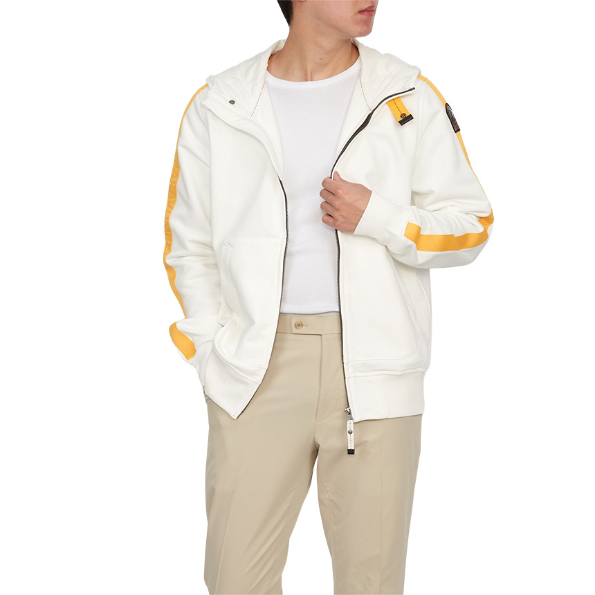 Parajumpers Long-sleeved Casual Jacket In White