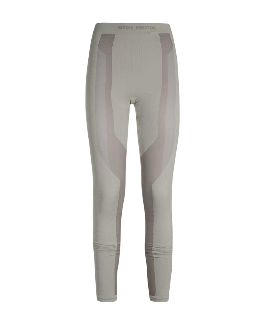 Heron Preston Logo Leggings In Gray