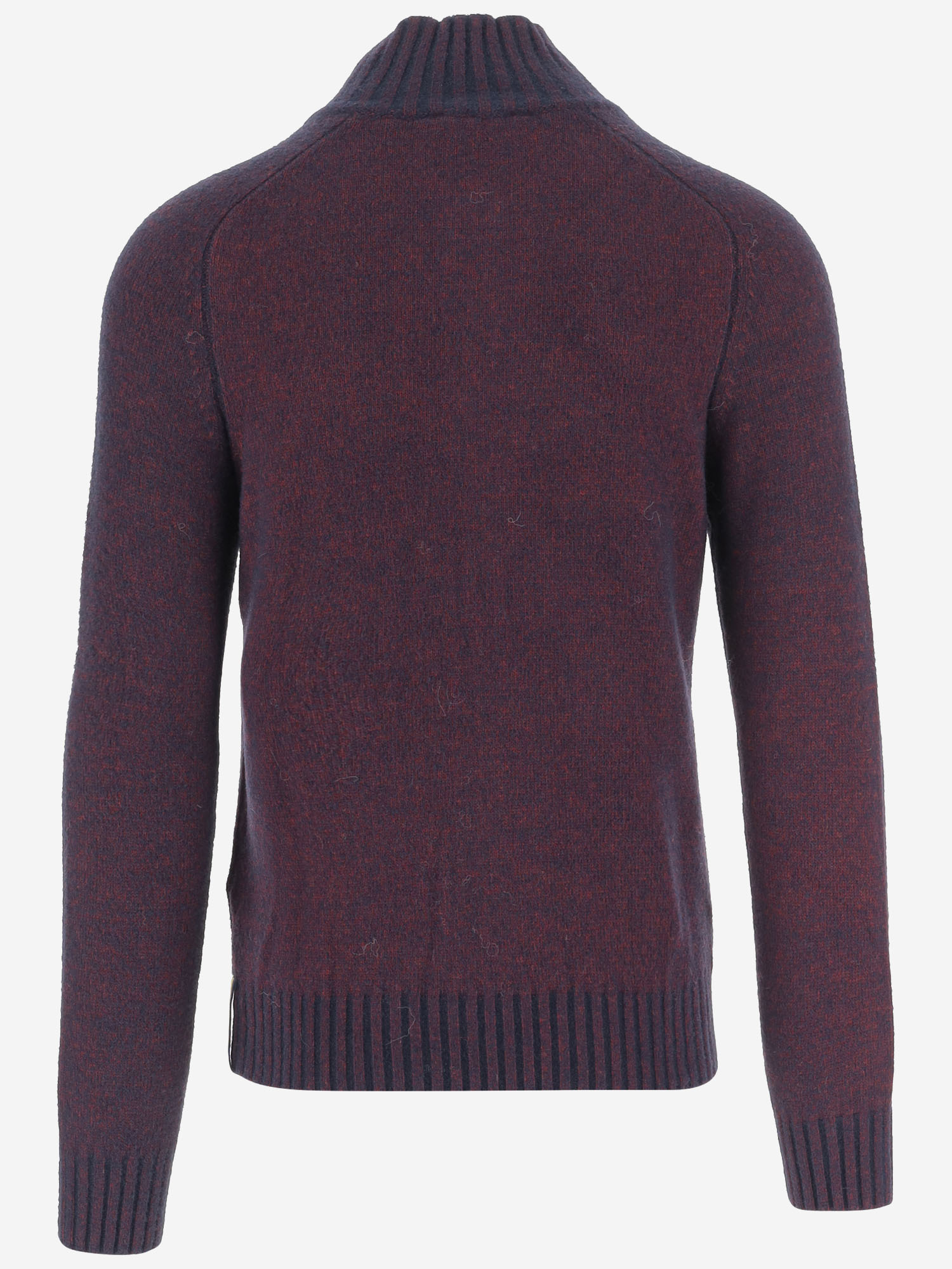 K-way Sevigny Half-zip Jumper In Burgundy