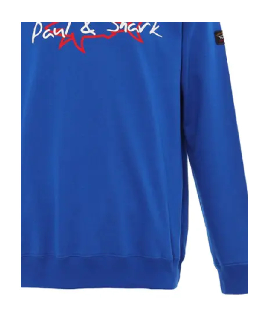 Shop Paul & Shark Logo Sweater In Blue