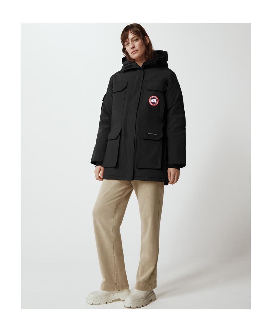 Canada Goose Expedition Parker Down Jacket In Black