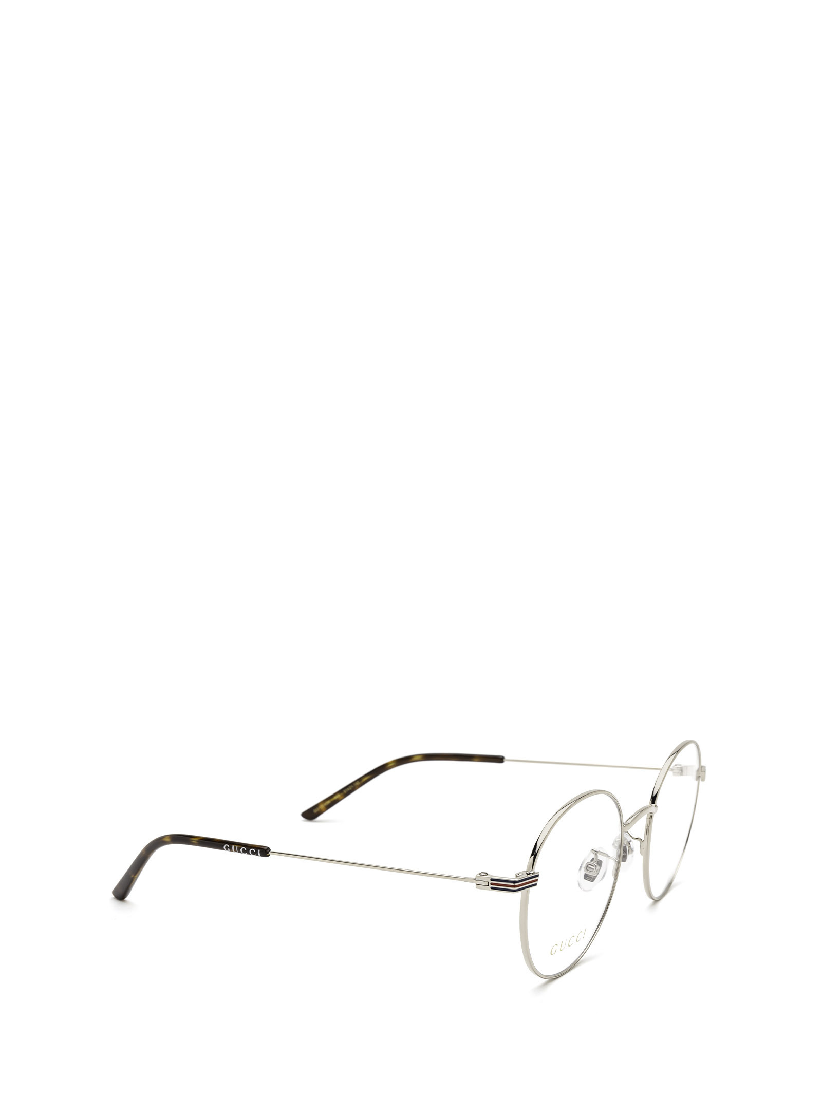 Gucci Eyewear Round Frame Glasses In White