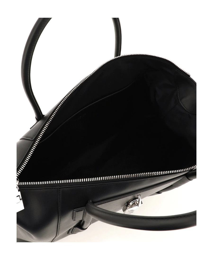 Givenchy Logo Handbag In Black