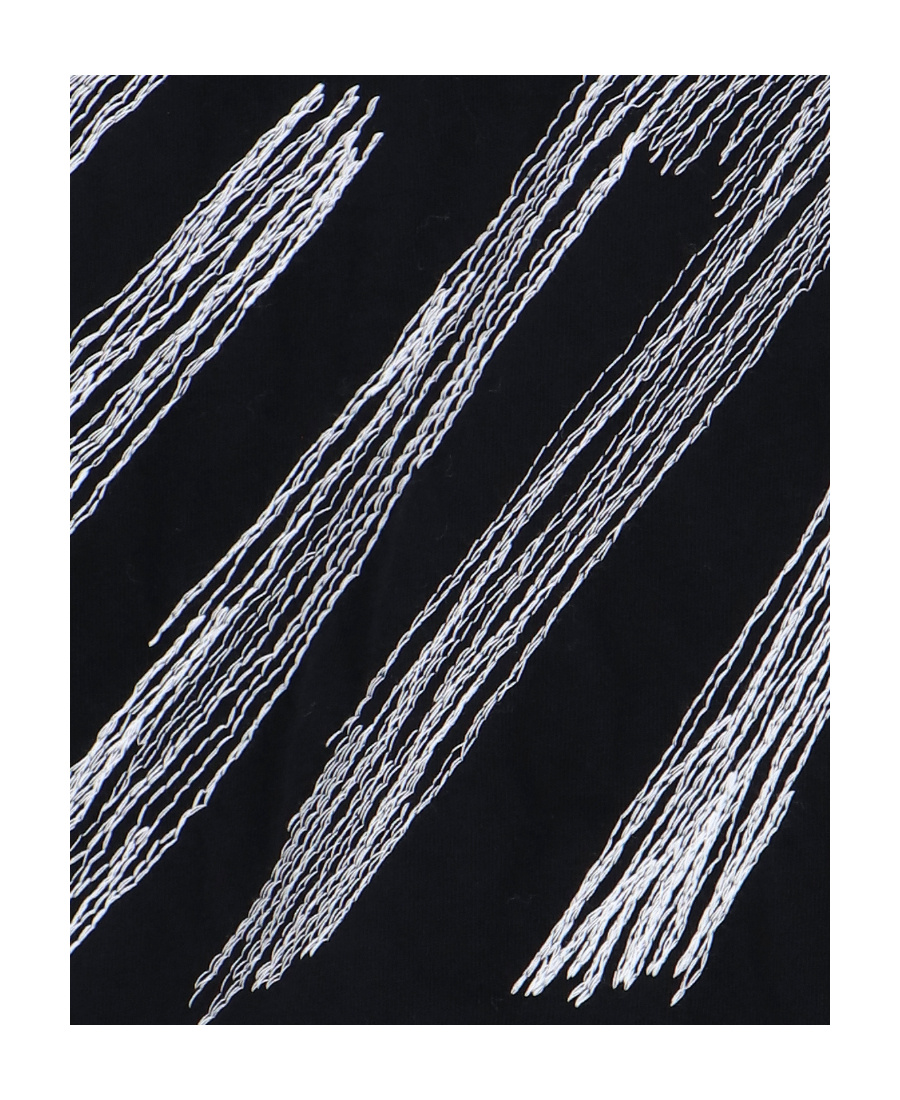 Off-white Scribble Diag Printed T-shirt In Black