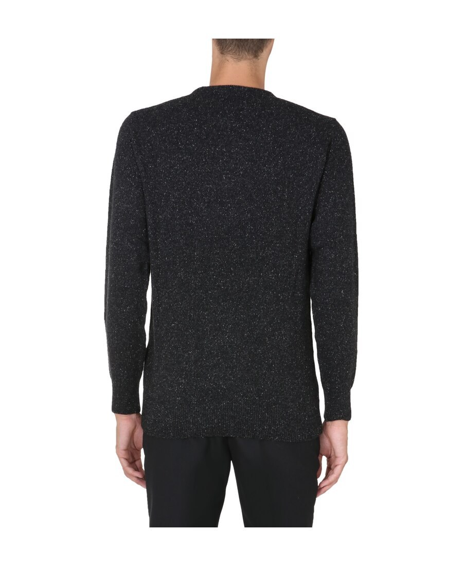 Barbour Embroidered Logo Jumper In Black