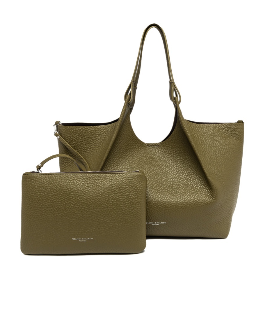 Gianni Chiarini Dua Shoulder Bag In Green