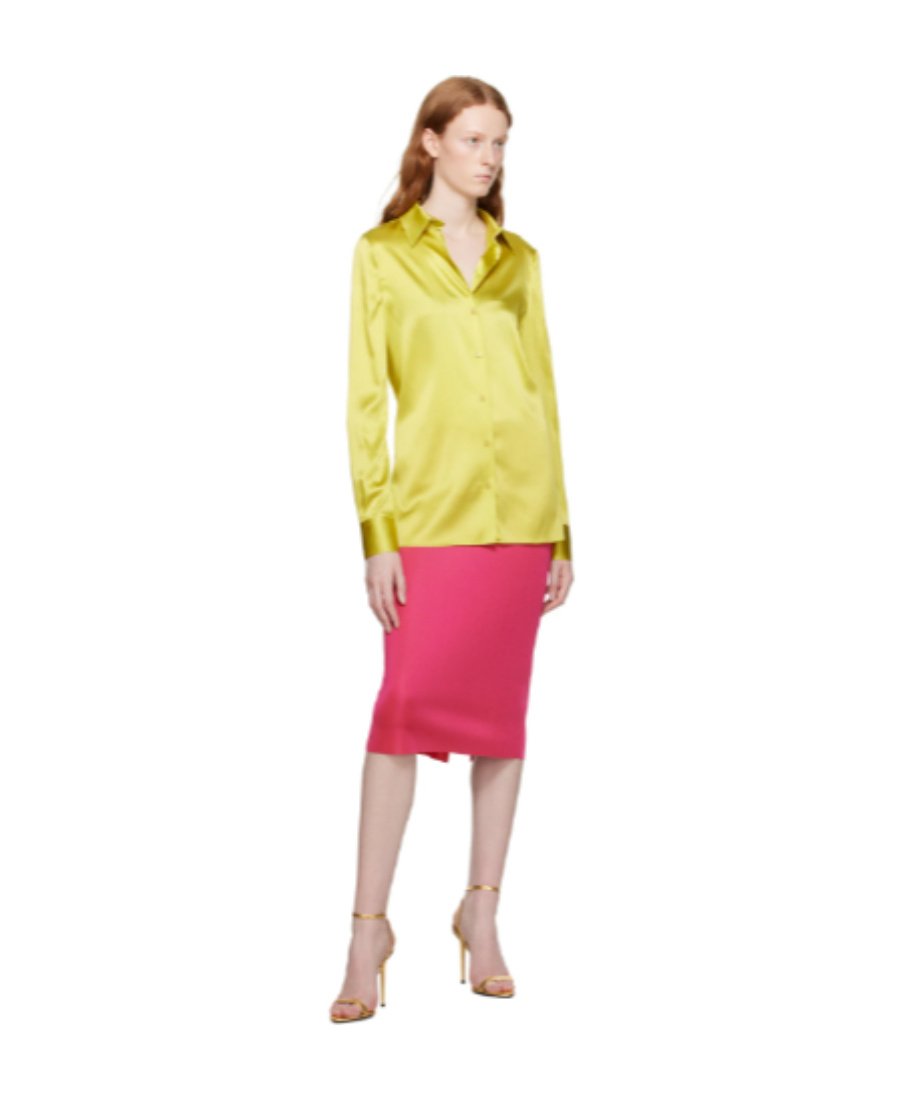 TOM FORD ZIPPER MEDIUM LENGTH SKIRT