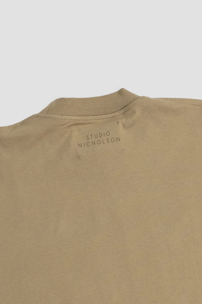 Studio Nicholson Short-sleeved T-shirt In Nude