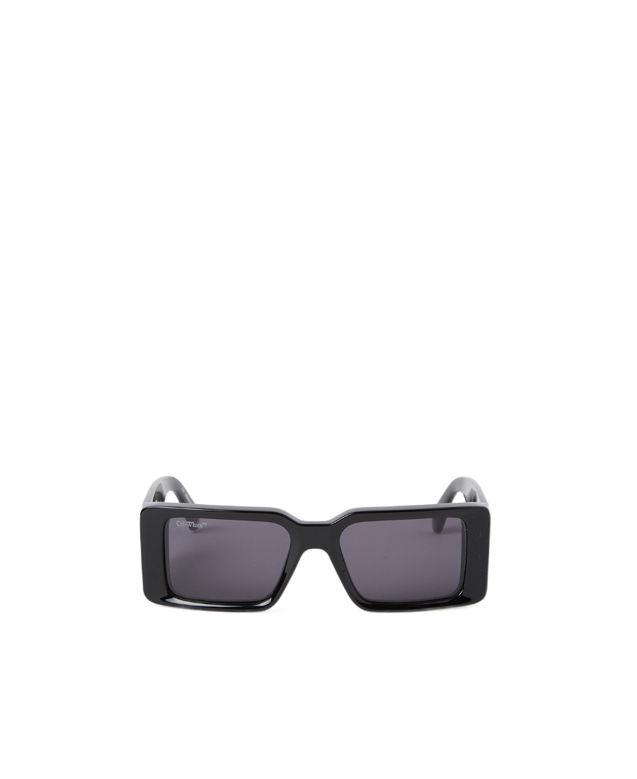 Off-white Logo Sunglasses In Gray