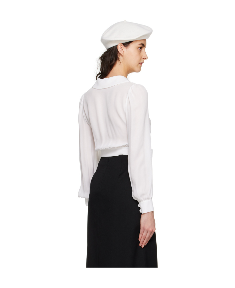 Moschino Button Shirt In White