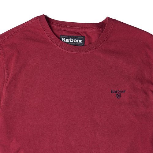 Barbour Short-sleeved T-shirt In Red