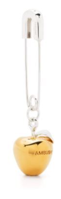 Ambush Apple Charm Earring Gold No Color In White