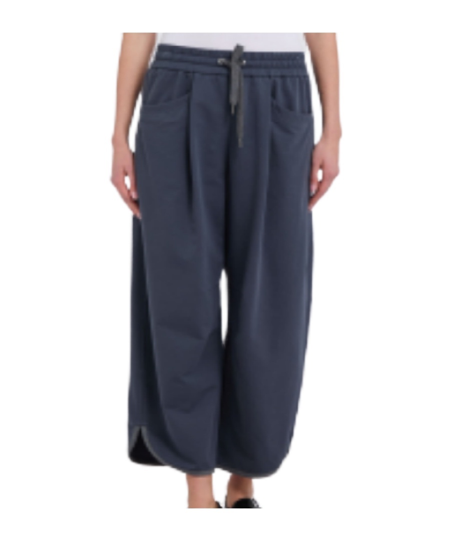 Brunello Cucinelli Wide-leg Casual Pants
