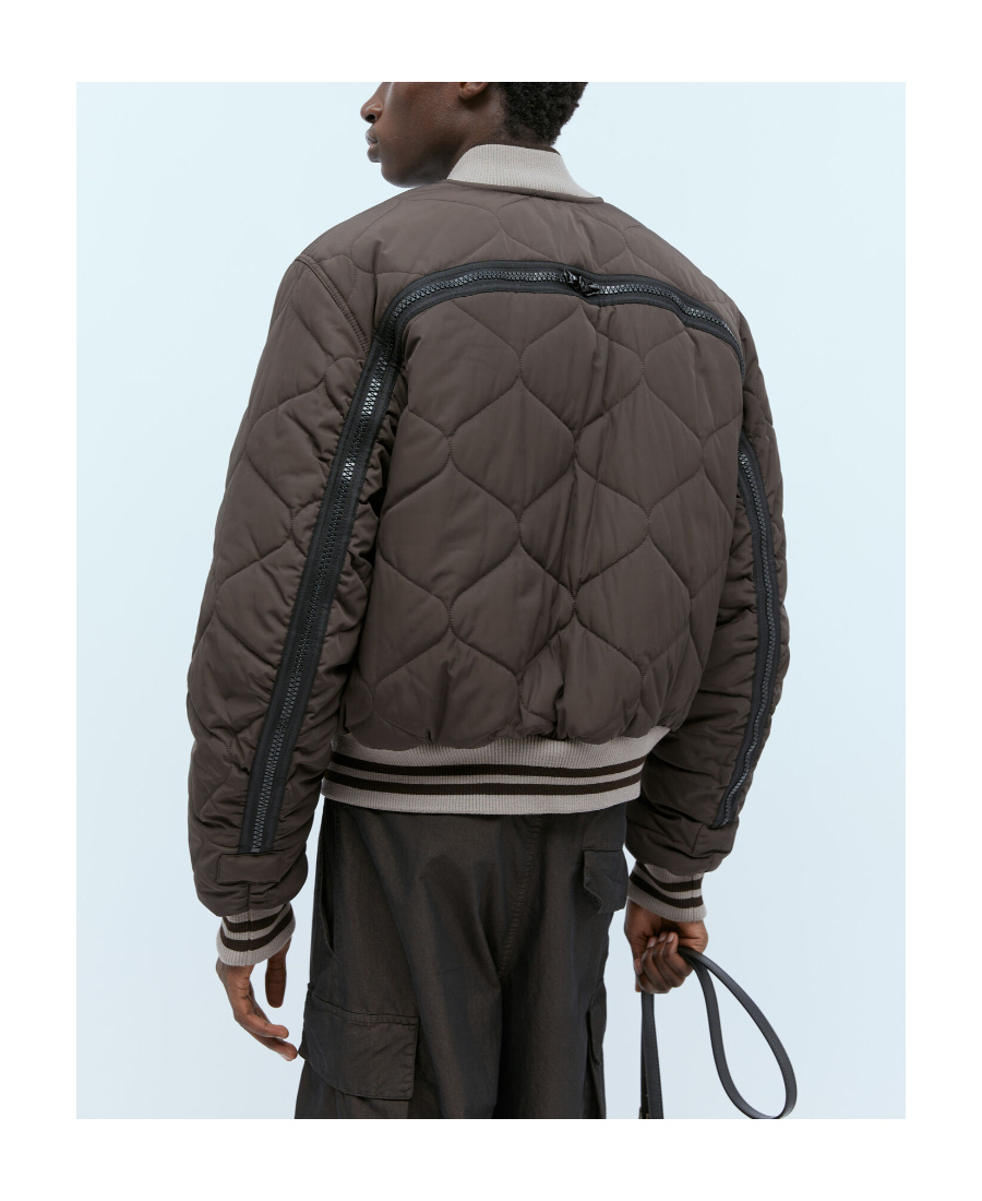 Dries Van Noten Long-sleeved Zipper Casual Jacket In Black