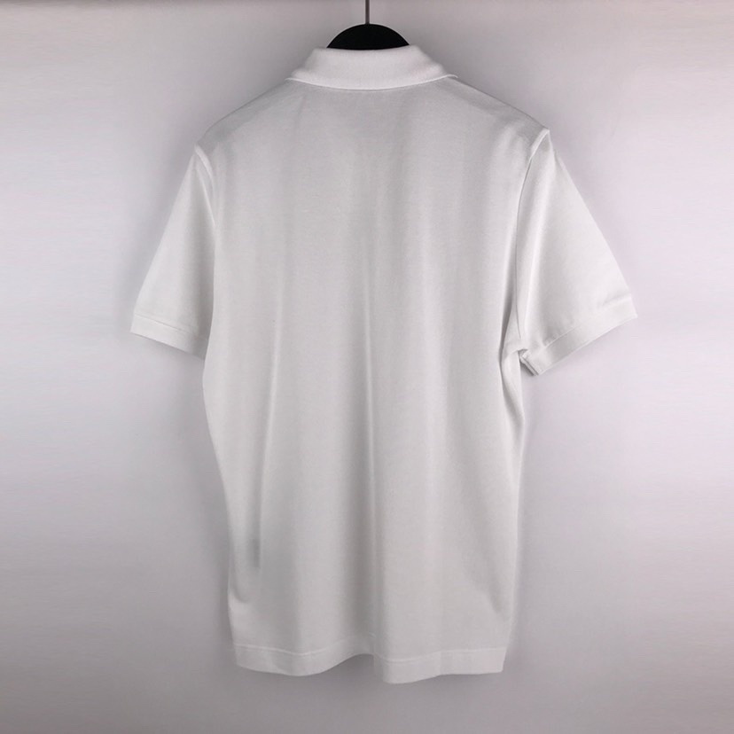 Dior Logo-fitting Polo Shirt In White
