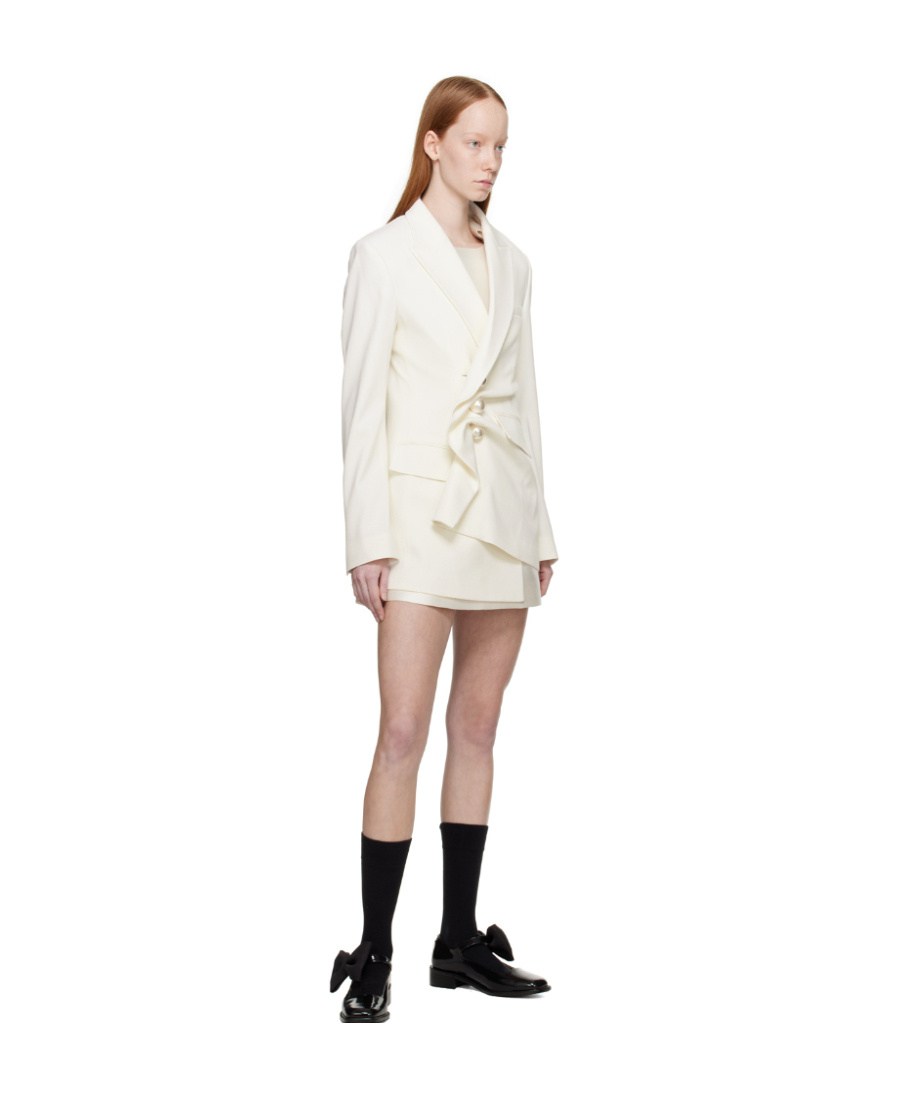 Kimhēkim Venus Suit Jacket In White