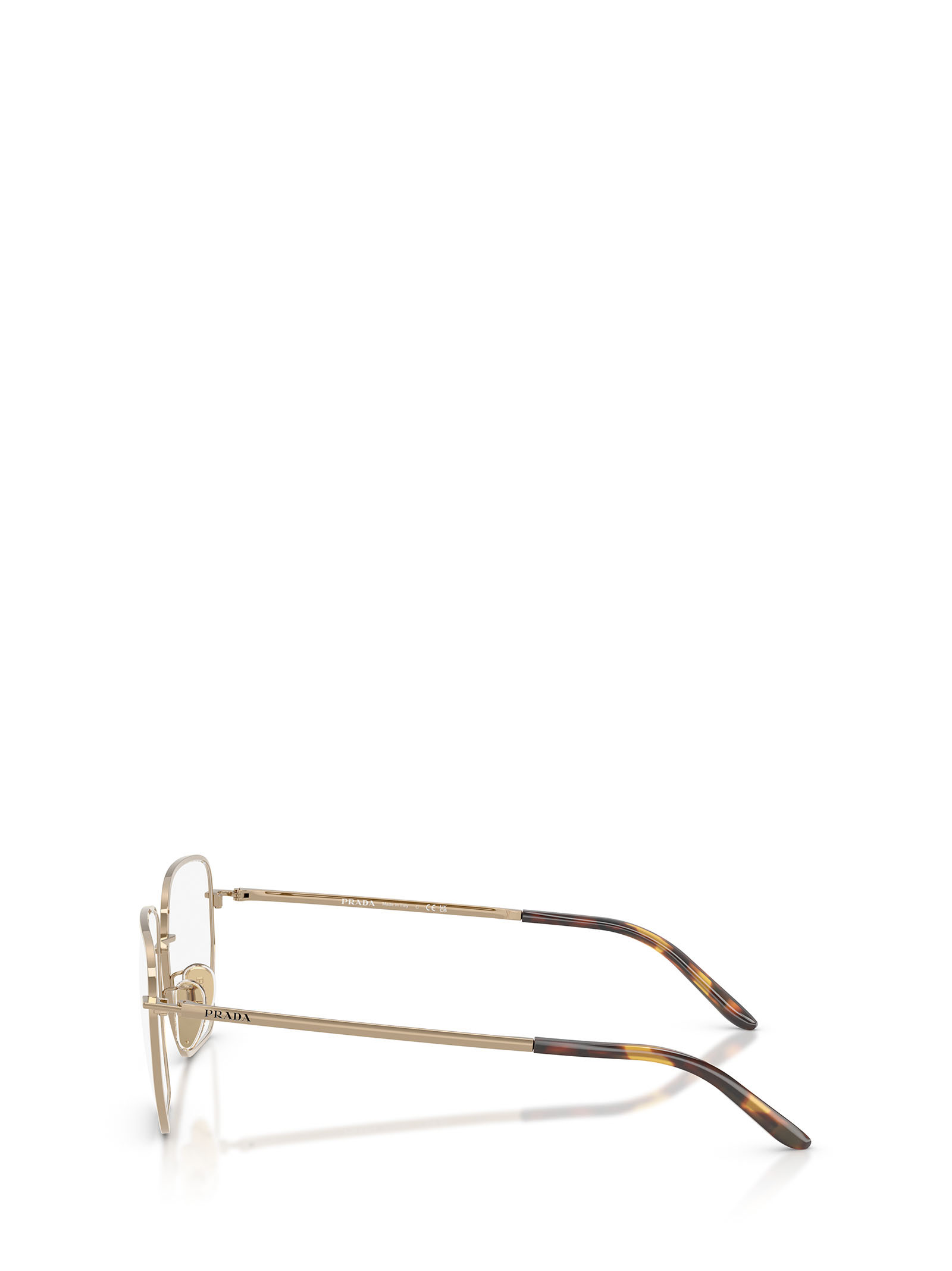 Prada Full-frame Plain Mirror In Brown